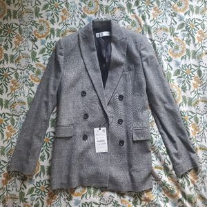 NEW* Glen Plaid Zara Blazer